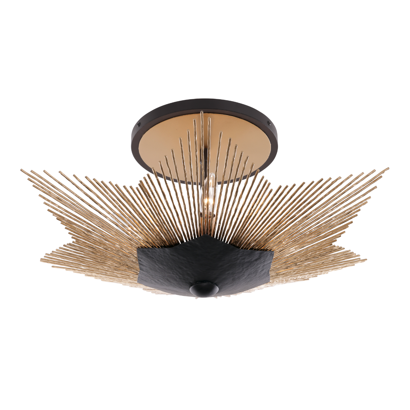 Aristocrat 3 Light Semi Flush
