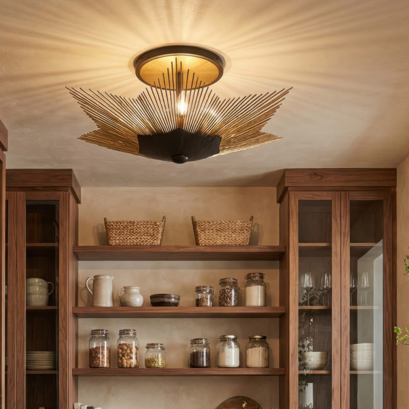 Aristocrat 3 Light Semi Flush