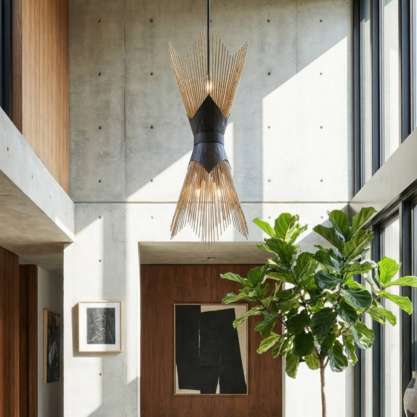 Aristocrat 4 Light Foyer Pendant
