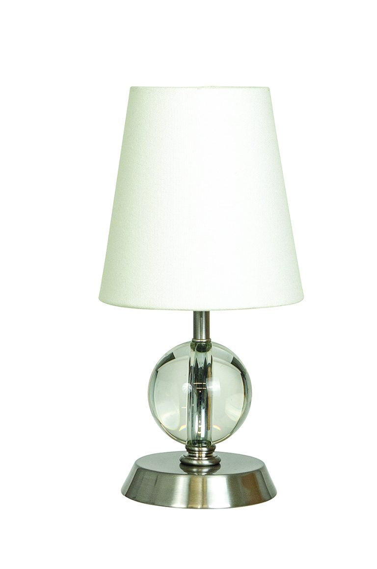 12.5-inch Bryson Satin Nickel Accent Table Lamp