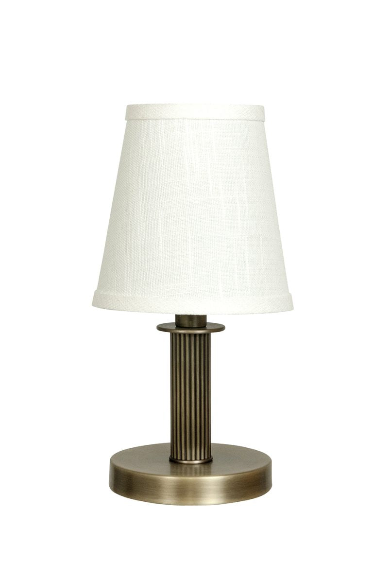 11.75-inch Bryson Antique Brass Accent Table Lamp