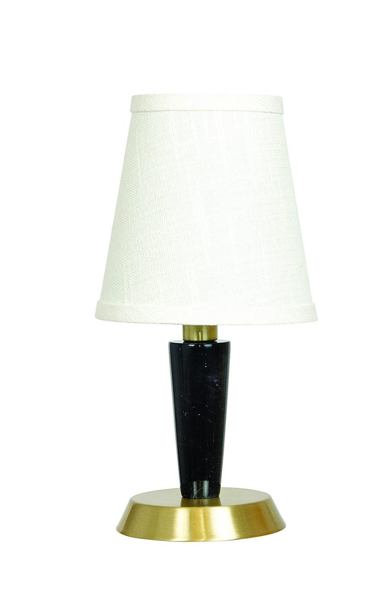 12.75-inch Bryson Satin Brass Accent Table Lamp