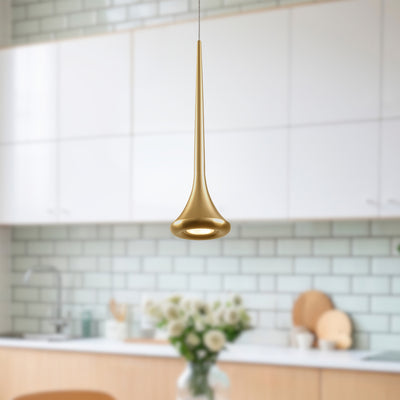 Bach 5-in Steel Pendant