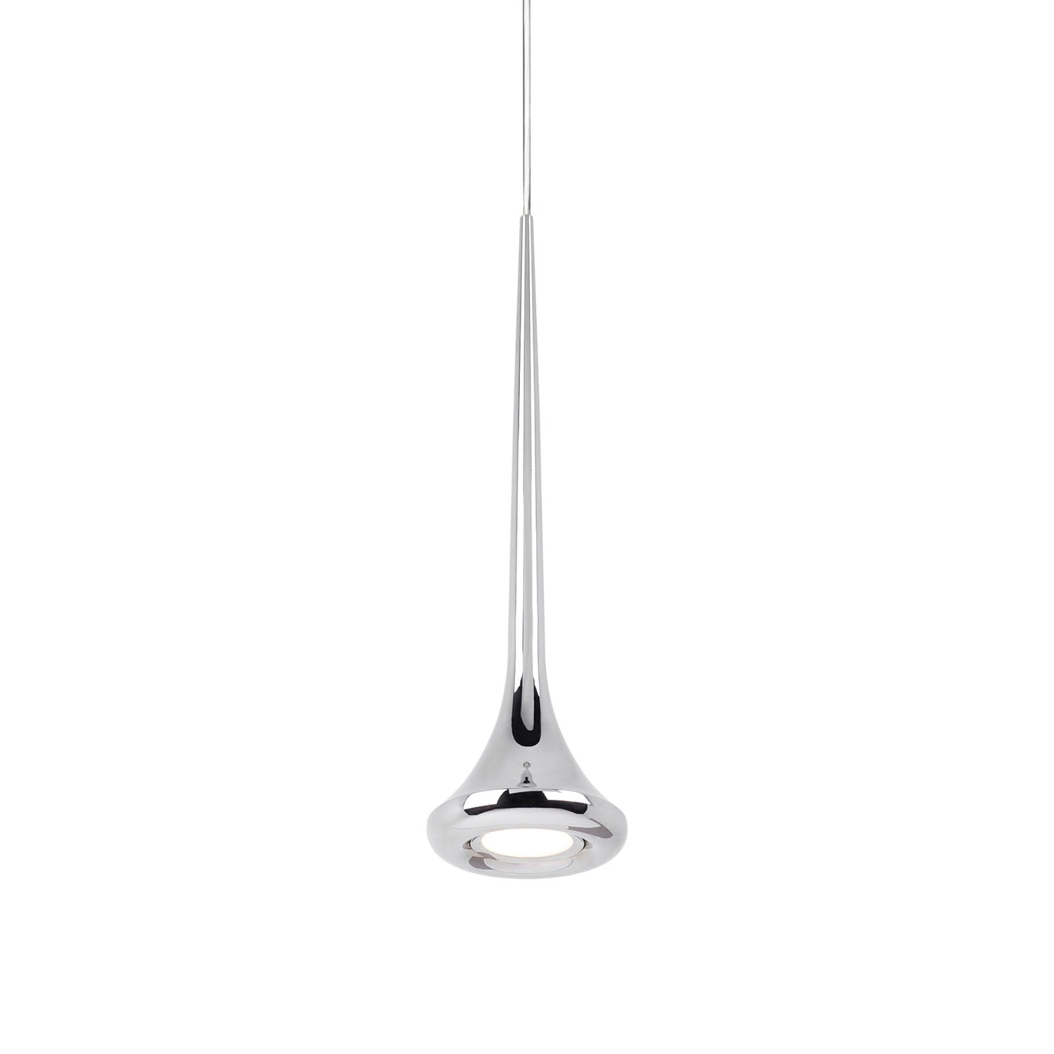 Bach 5-in Steel Pendant