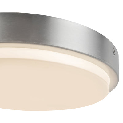 Bailey 9-in Aluminum Outdoor Flush Mount