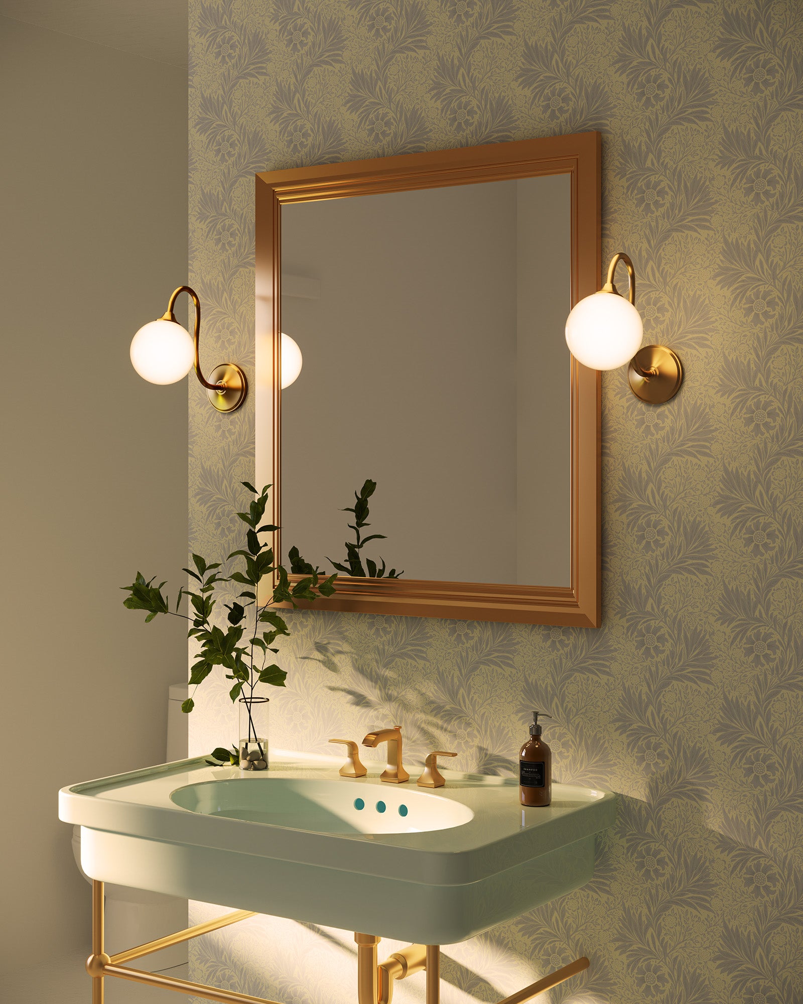 Bancroft 12-in Steel Vanity Light