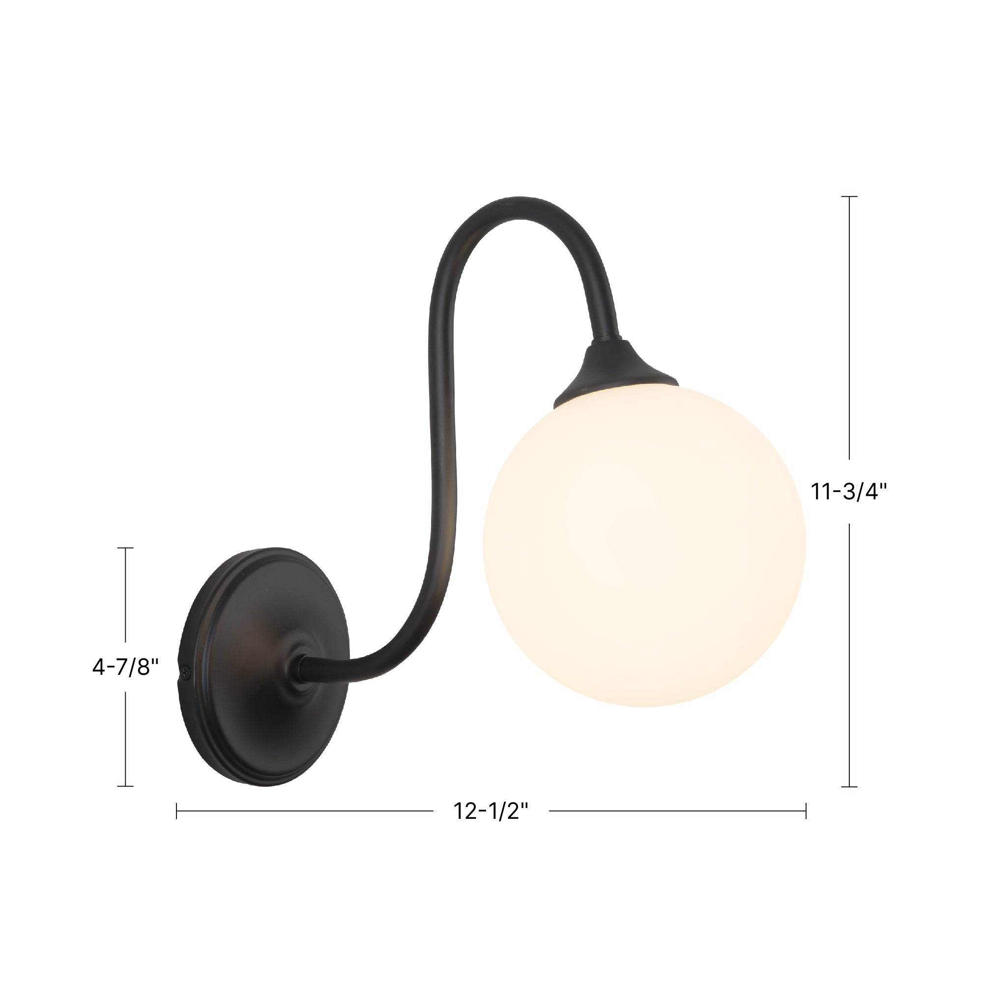 Bancroft 12-in Steel Vanity Light