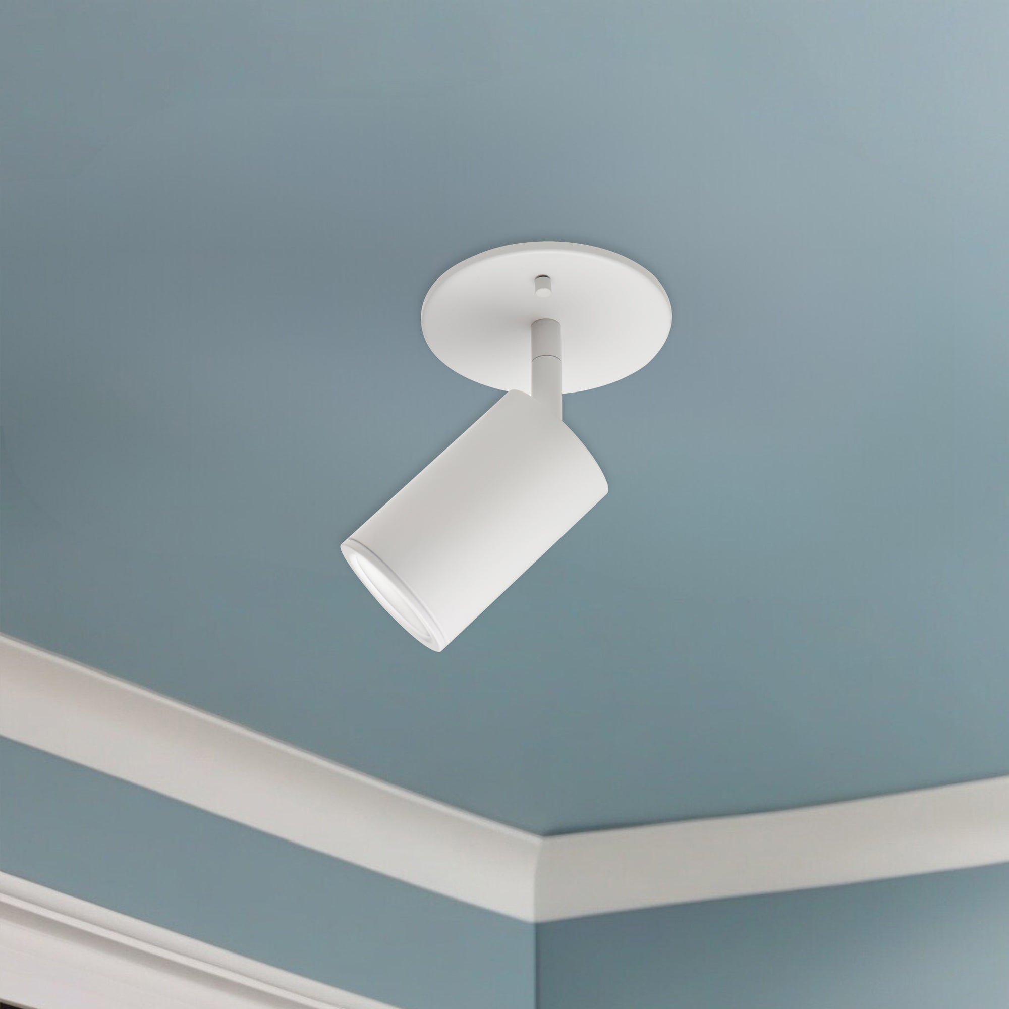 Barclay 3-in Steel Semi-Flush Mount