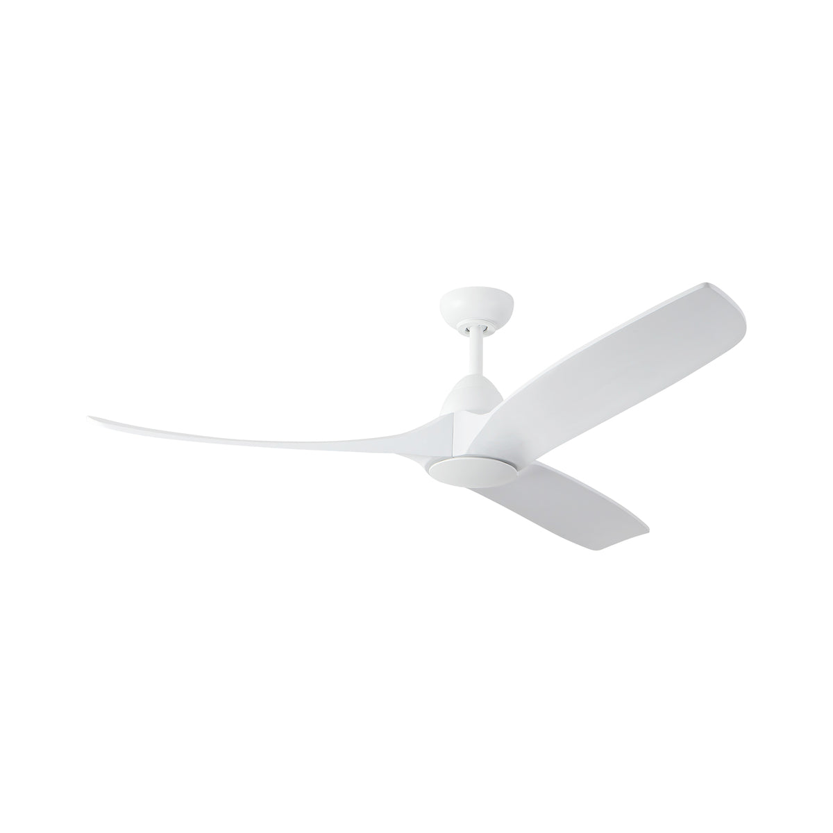 Baylor 60-in White Reversible DC Ceiling Fan