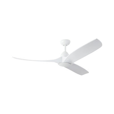 Baylor 60-in White Reversible DC Ceiling Fan