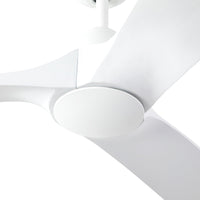 Baylor 60-in White Reversible DC Ceiling Fan