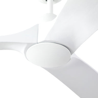 Baylor 60-in White Reversible DC Ceiling Fan