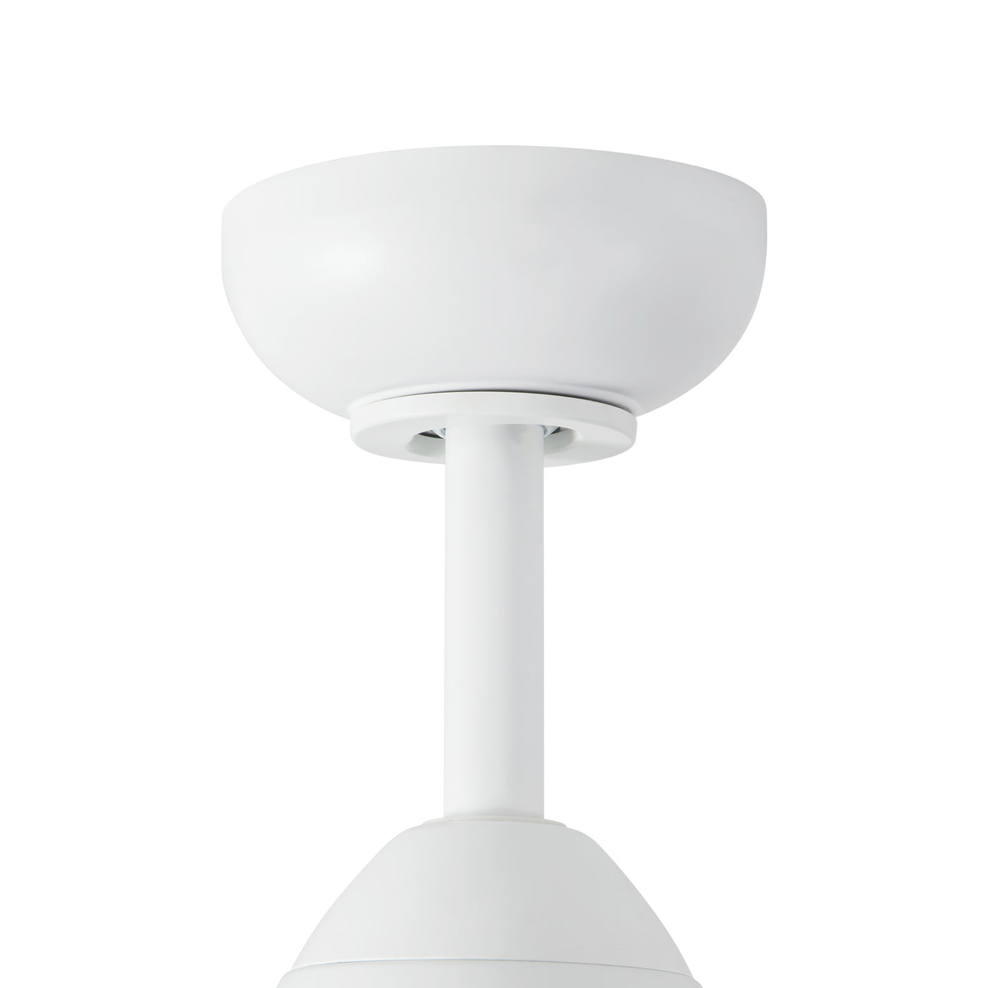 Baylor 60-in White Reversible DC Ceiling Fan
