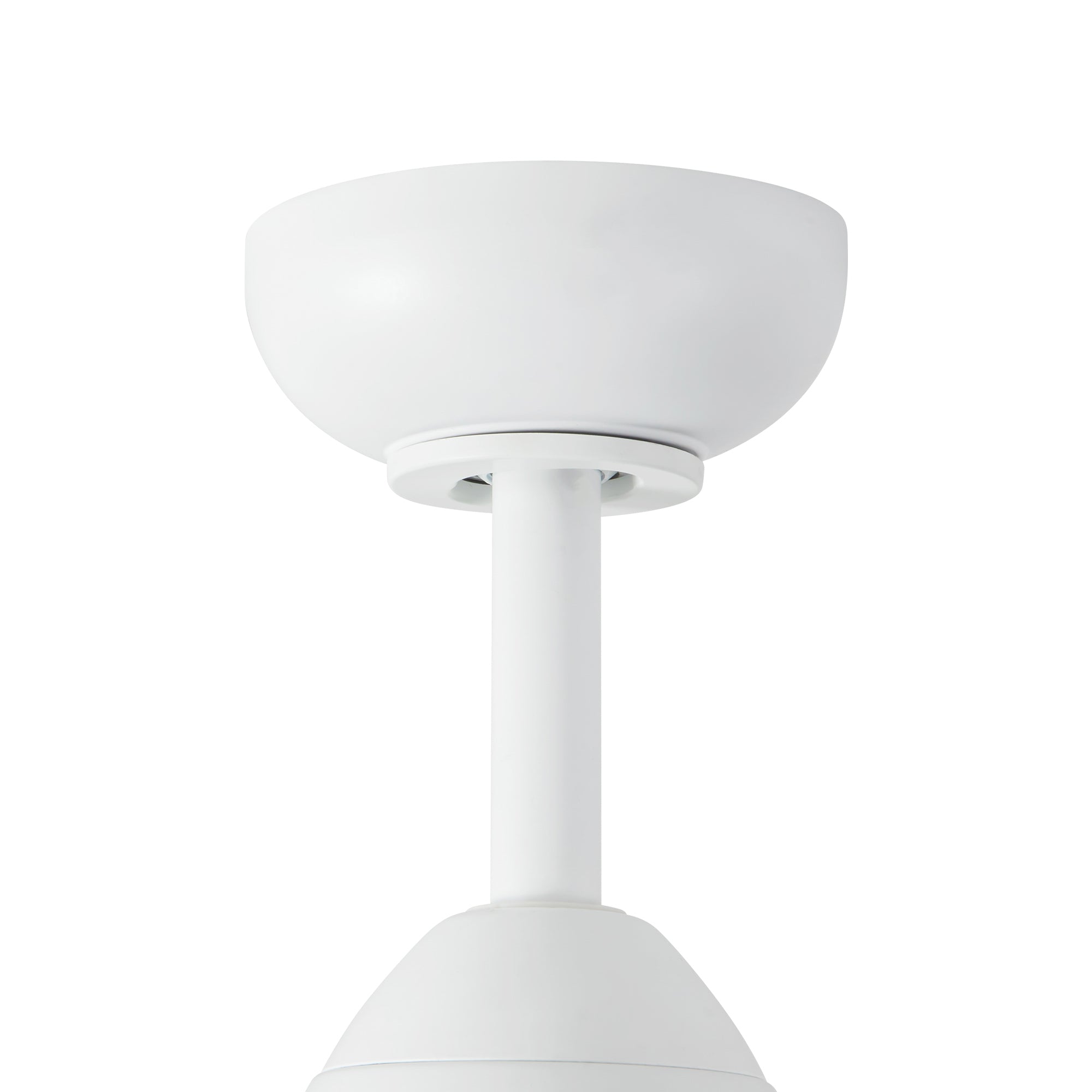 Baylor 60-in White Reversible DC Ceiling Fan