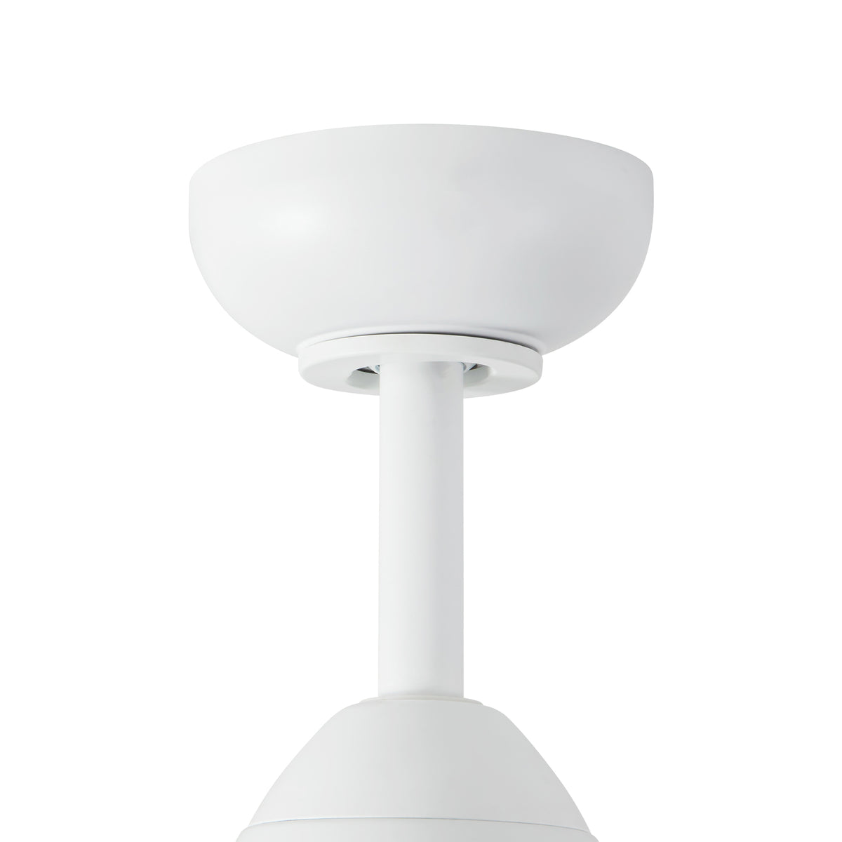 Baylor 60-in White Reversible DC Ceiling Fan