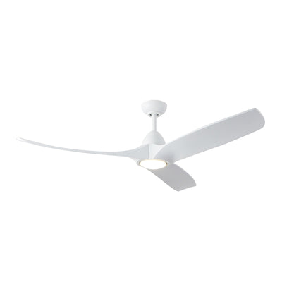 Baylor 60-in White Reversible DC LED Ceiling Fan