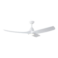 Baylor 60-in White Reversible DC LED Ceiling Fan