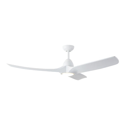 Baylor 60-in White Reversible DC LED Ceiling Fan