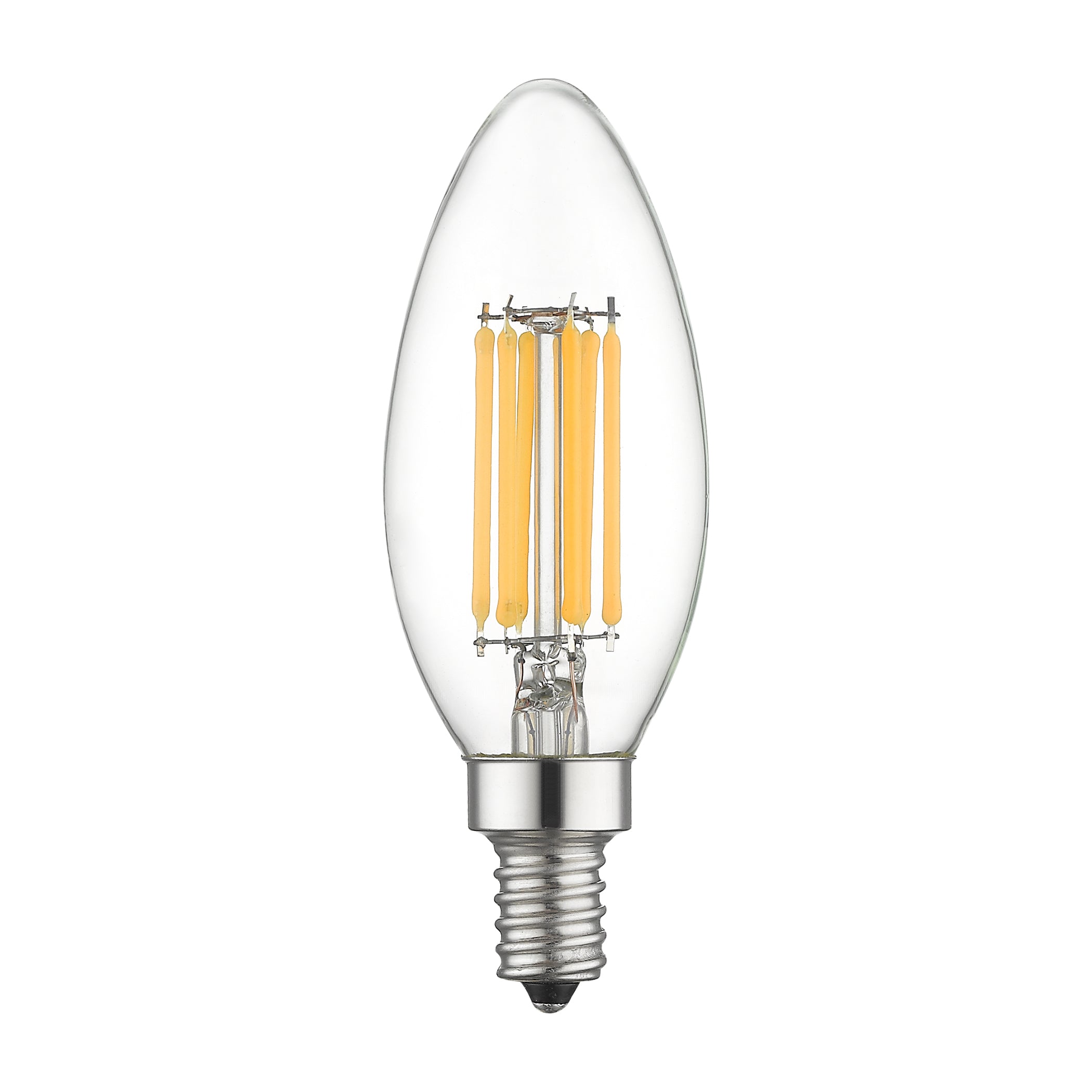 Candelabra Light Bulb LED Glass B10