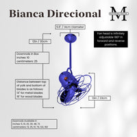 Bianca Direcional Directional Ceiling Fan