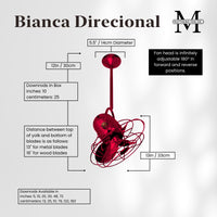 Bianca Direcional Directional Ceiling Fan