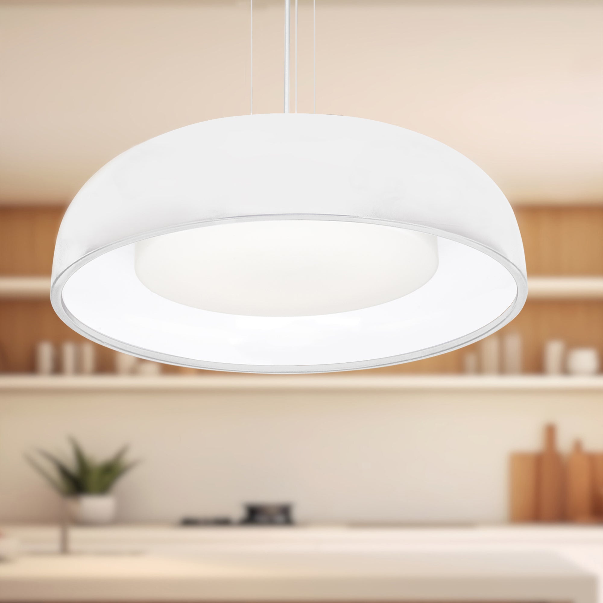 Beacon 24-in Steel Pendant