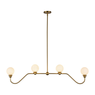 Beckett 49-in Steel Linear Pendant