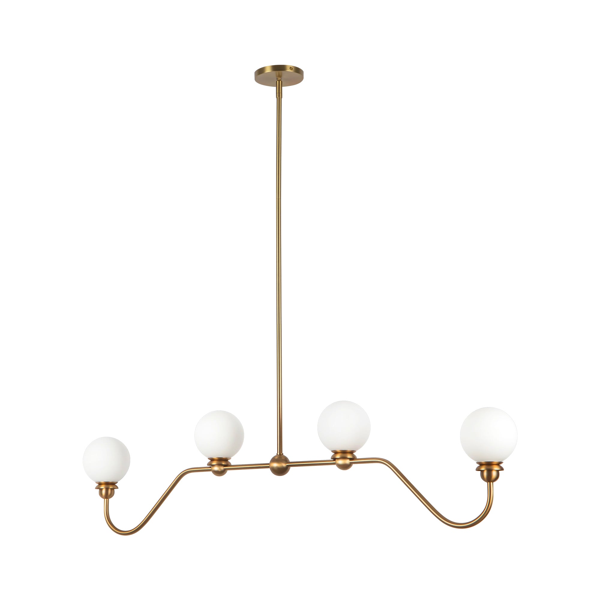 Beckett 49-in Steel Linear Pendant