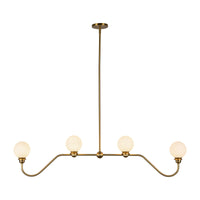 Beckett 49-in Steel Linear Pendant