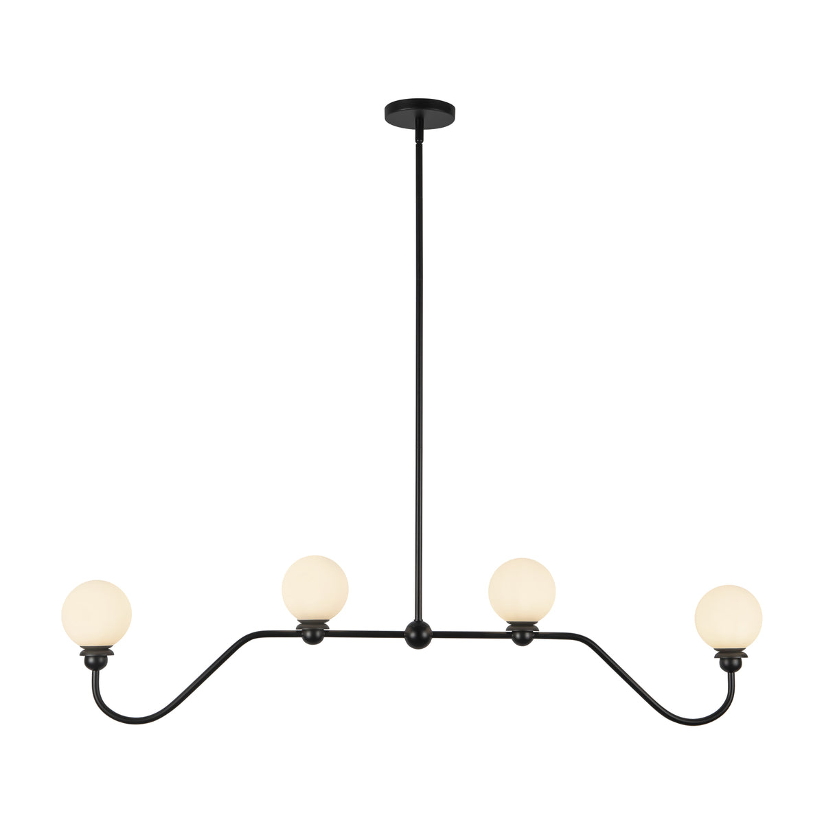 Beckett 49-in Steel Linear Pendant
