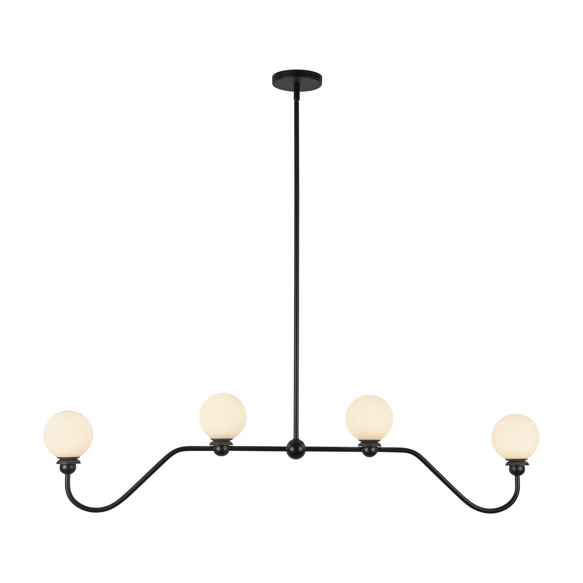 Beckett 49-in Steel Linear Pendant
