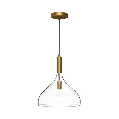 Belleview 12-in Steel Pendant