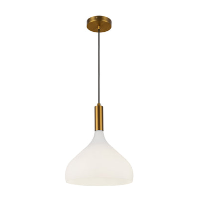 Belleview 12-in Steel Pendant