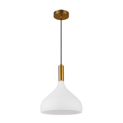Belleview 12-in Steel Pendant