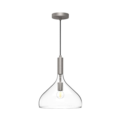 Belleview 12-in Steel Pendant