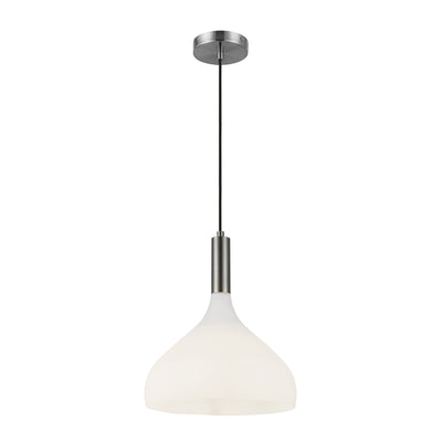 Belleview 12-in Steel Pendant