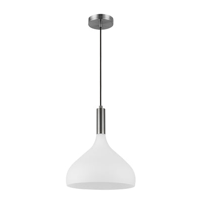 Belleview 12-in Steel Pendant