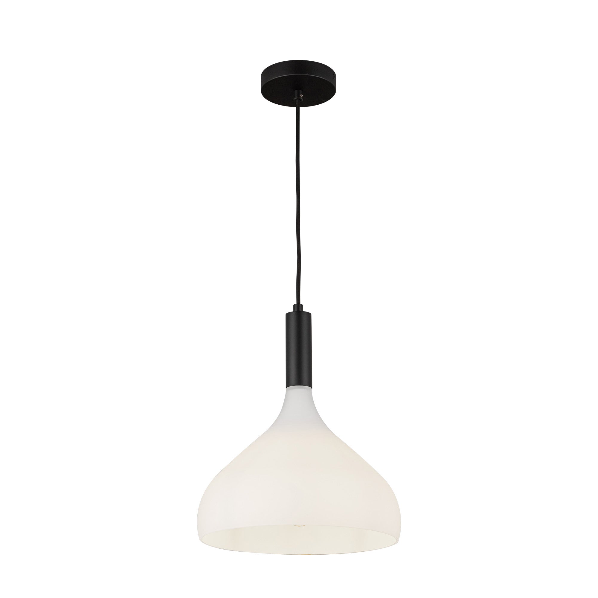 Belleview 12-in Steel Pendant