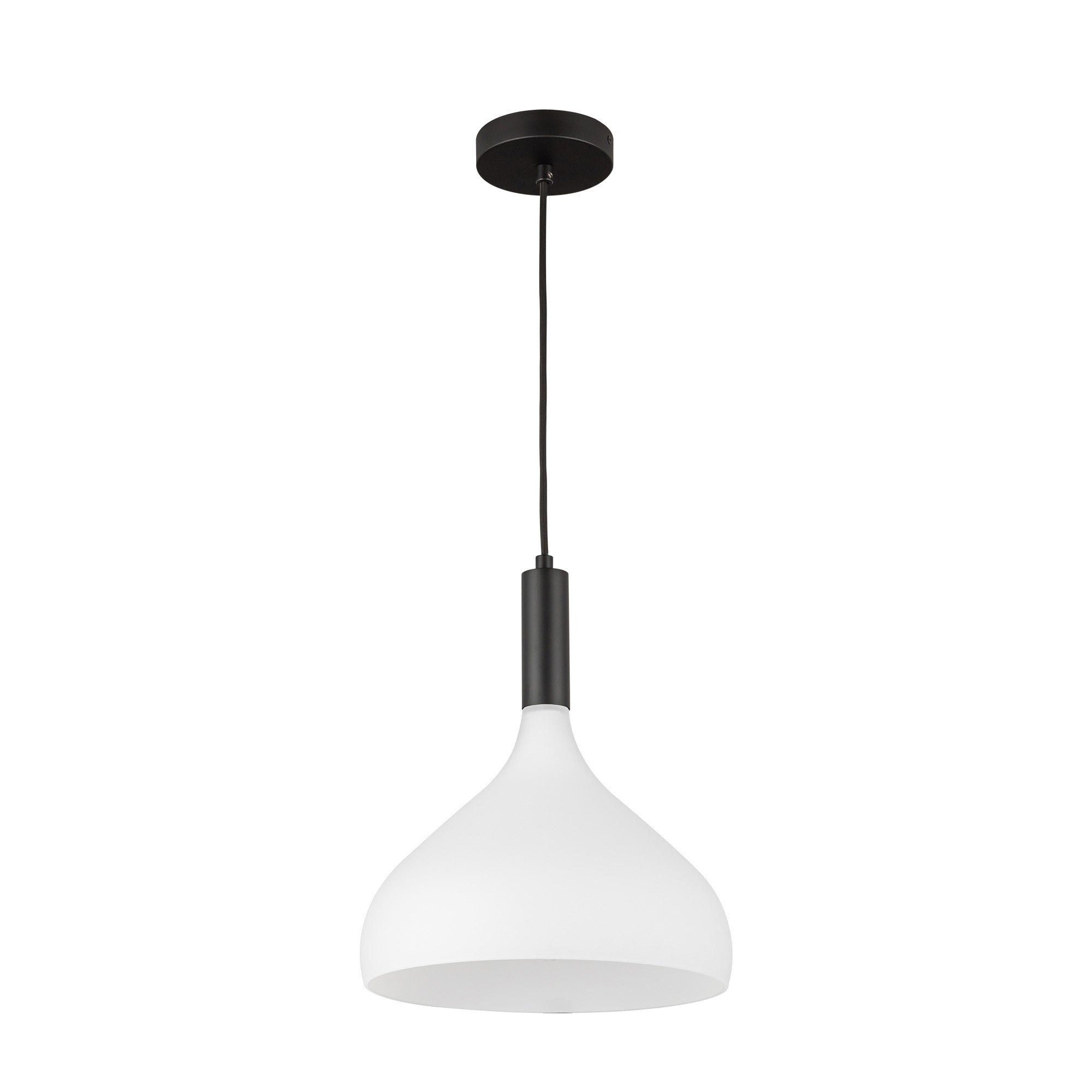 Belleview 12-in Steel Pendant