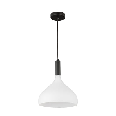 Belleview 12-in Steel Pendant