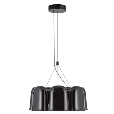 Bell 20-in Steel Chandelier
