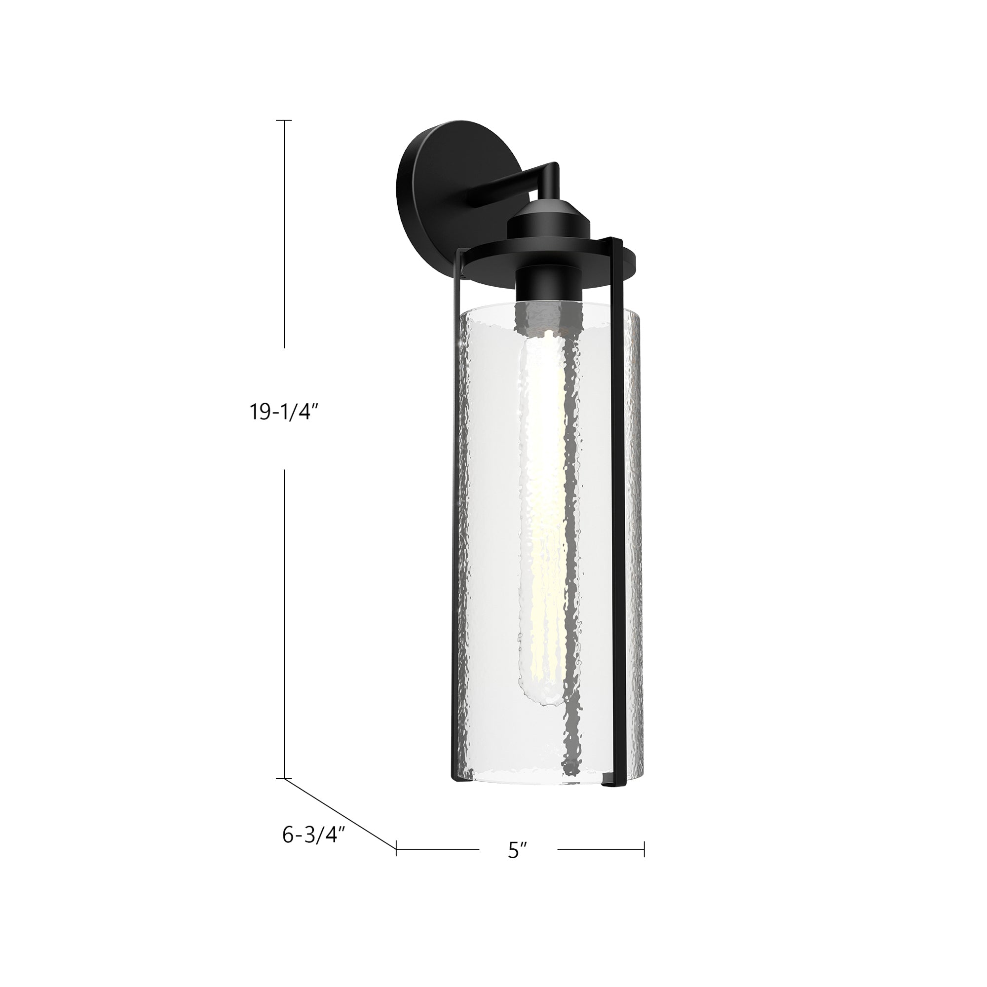 Belmont 5-in Steel Vanity Light