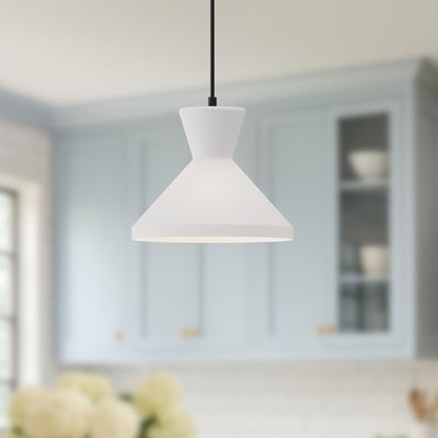 Betty 10-in Steel Pendant