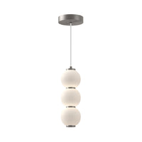 Bijou 7-in Steel Pendant
