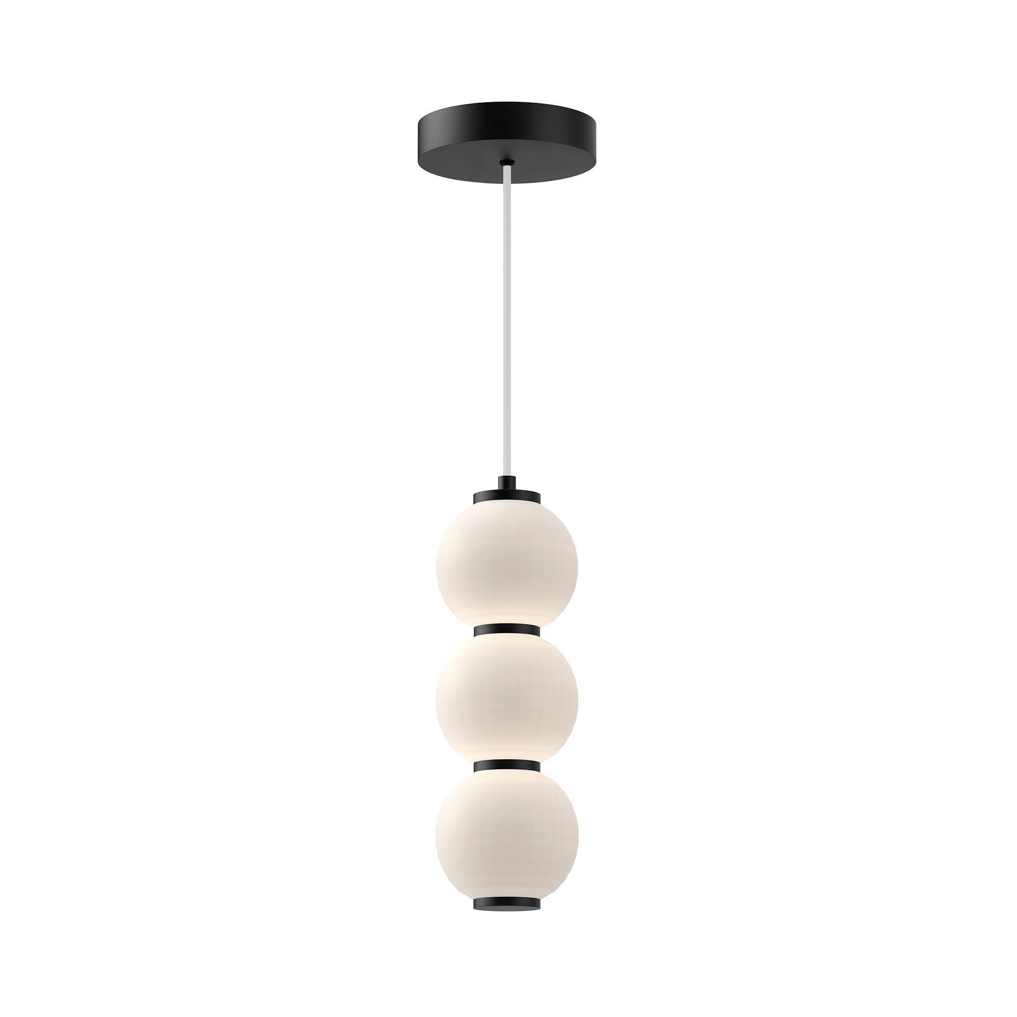 Bijou 7-in Steel Pendant