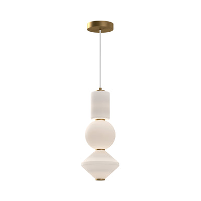 Bijou 8-in Steel Pendant