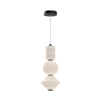 Bijou 8-in Steel Pendant
