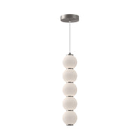 Bijou 5-in Steel Pendant
