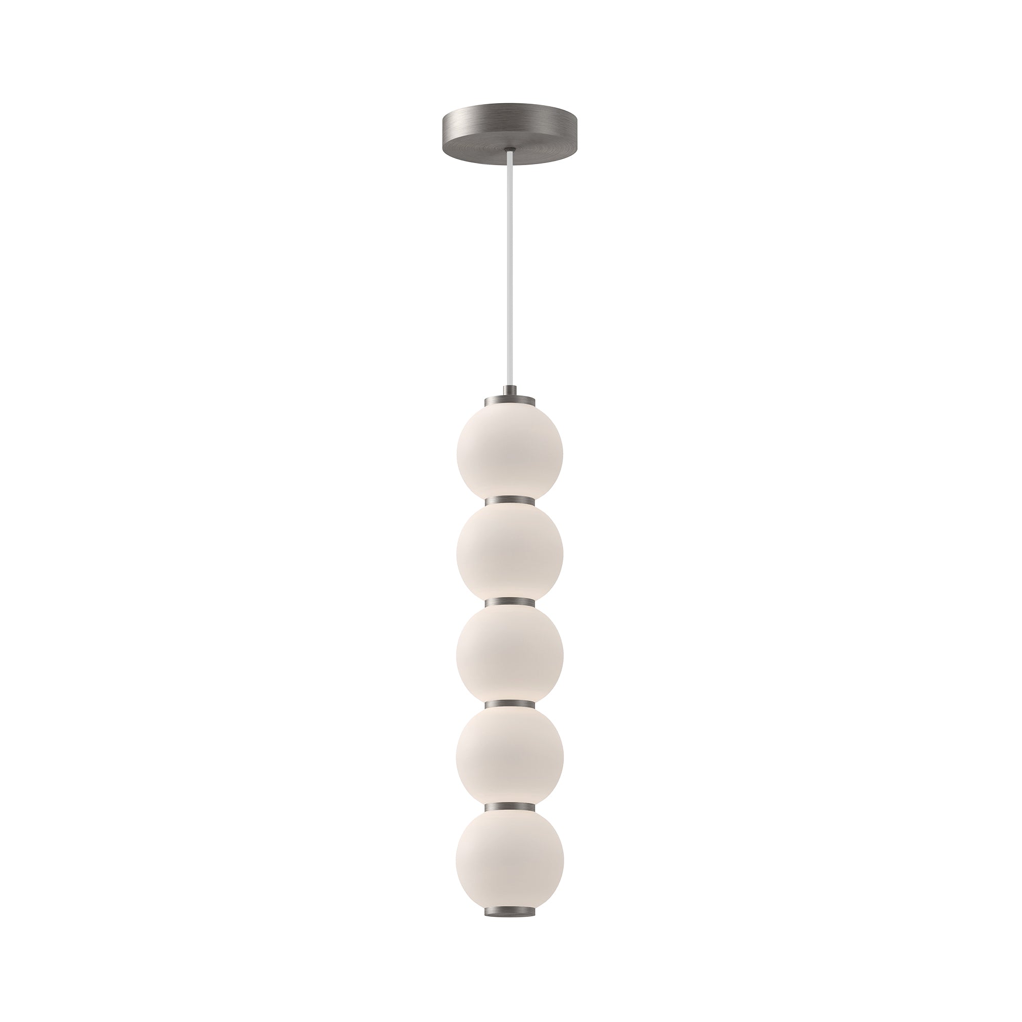 Bijou 5-in Steel Pendant