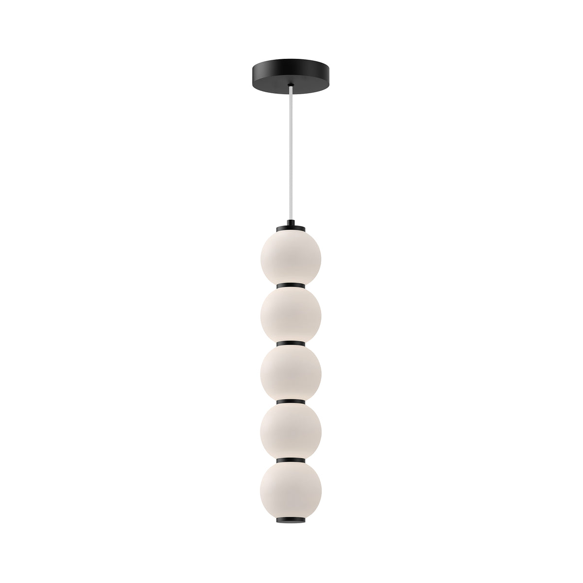 Bijou 5-in Steel Pendant